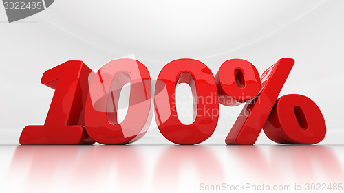 Image of 3D one hundred percent