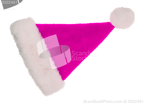 Image of Simple santa hat isolated