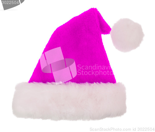 Image of Simple santa hat isolated