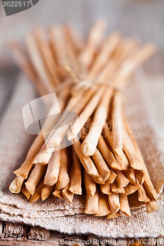 Image of bread sticks grissini 