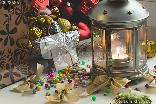 Image of Christmas still life