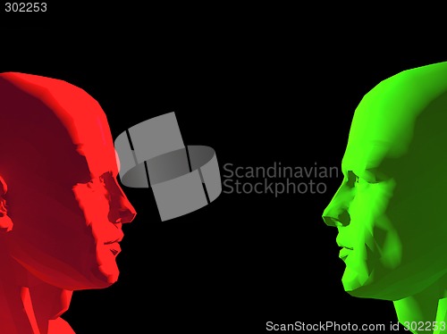 Image of Robot heads