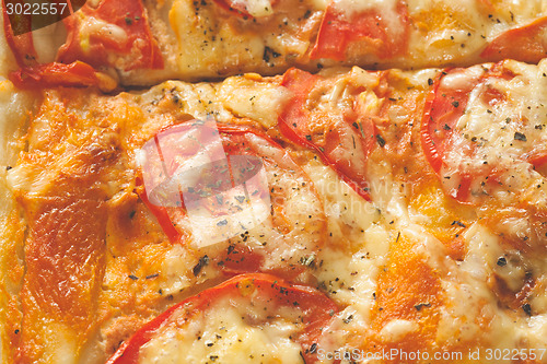 Image of Pizza close up