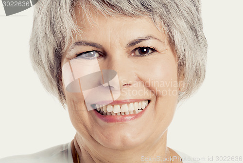 Image of Happy senior woman