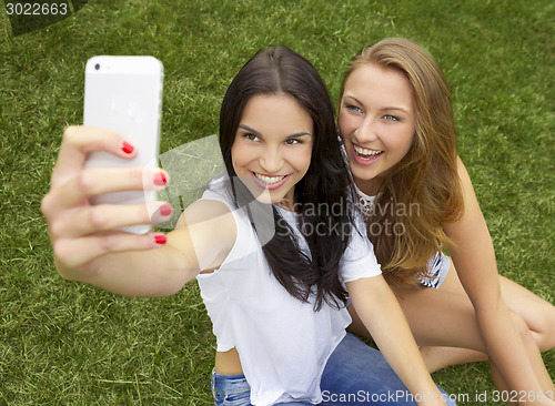 Image of Beautiful and happy students