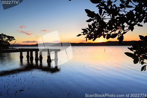 Image of Green Point Jetty at sunset