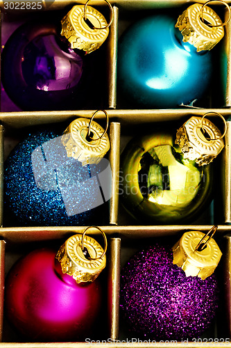 Image of Christmas ornaments