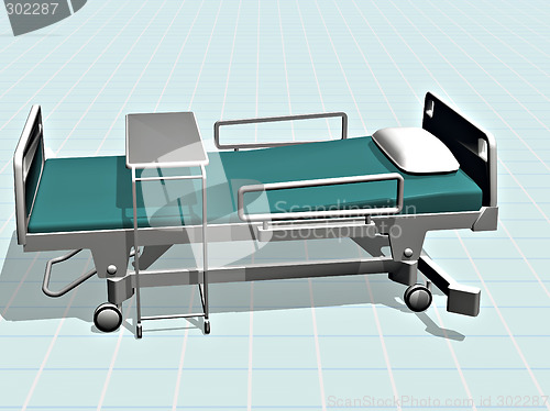 Image of Hospital bed