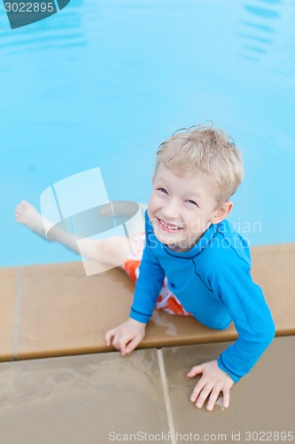 Image of kid at the pool