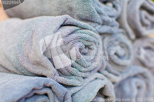 Image of wrapped towels