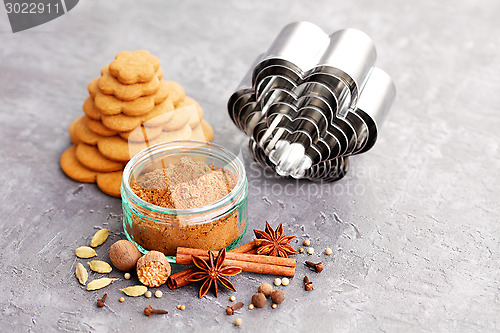 Image of gingerbread spices