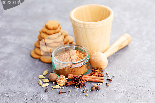 Image of gingerbread spices