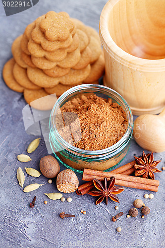 Image of gingerbread spices