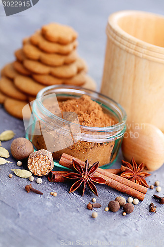 Image of gingerbread spices