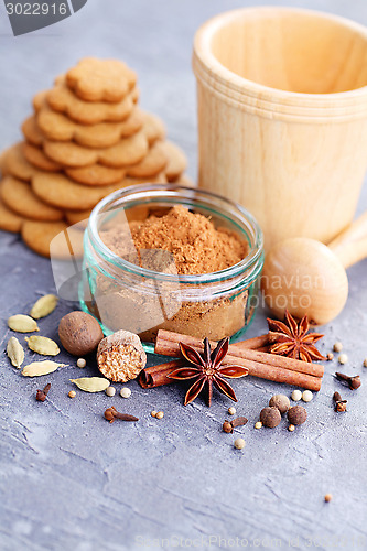Image of gingerbread spices