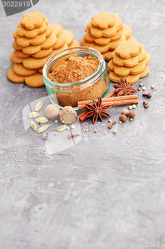 Image of gingerbread spices