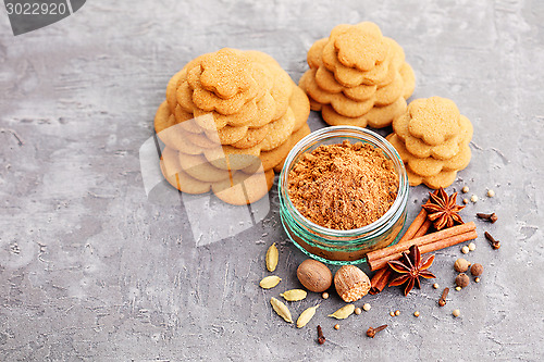 Image of gingerbread spices