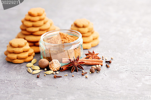 Image of gingerbread spices