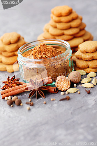 Image of gingerbread spices