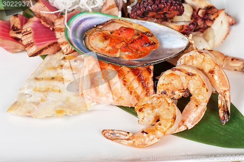 Image of seafood mix