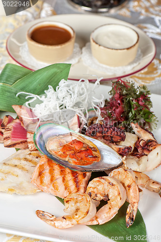 Image of seafood mix