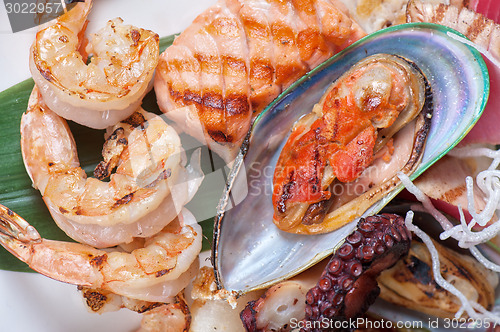 Image of seafood mix