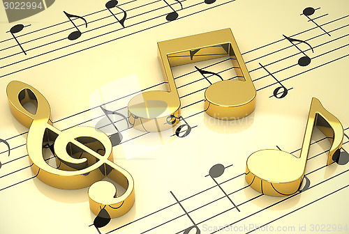 Image of the music