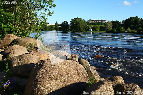 Image of  fast river