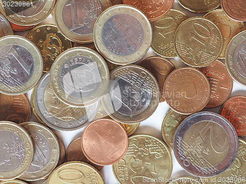 Image of Euro coins