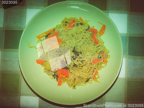 Image of Retro look Noodles