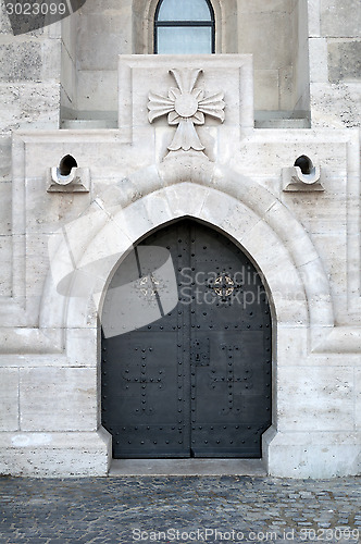 Image of Medieval door.