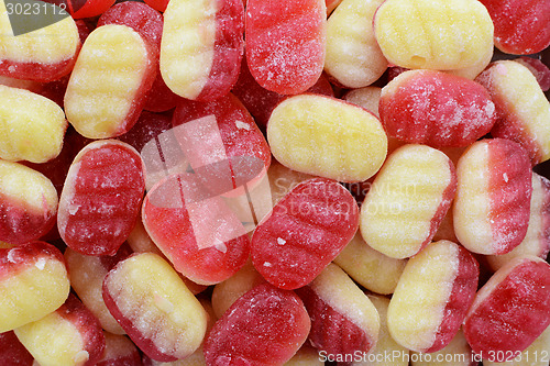 Image of Traditional rhubarb and custard candies