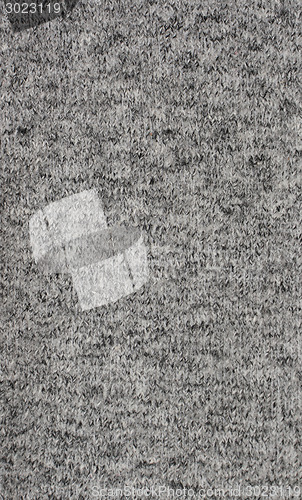 Image of Fine grey knitted fabric 