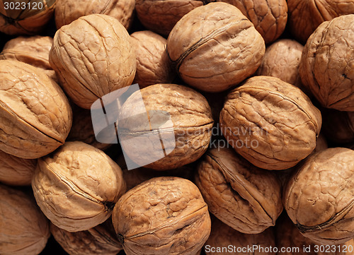 Image of Heap of walnuts