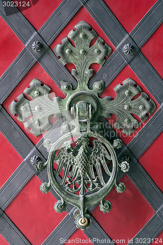 Image of Castle door knocker.