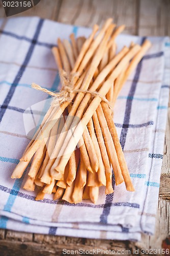 Image of bread sticks grissini 