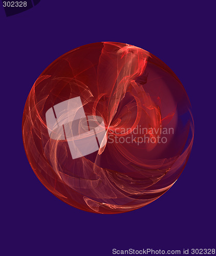 Image of An abstract globe