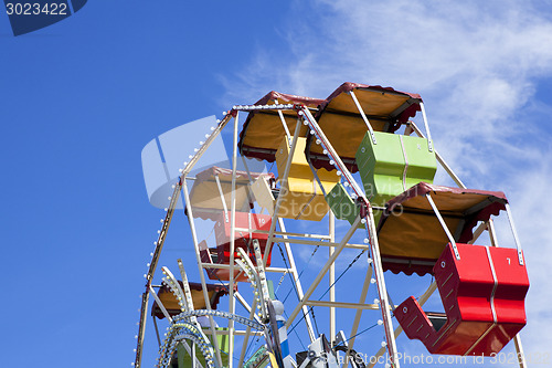 Image of colorful carousel
