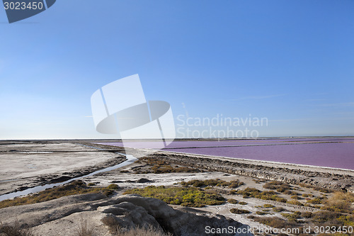 Image of salt extraction camargue