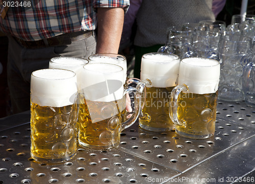 Image of fresh beer Oktoberfest