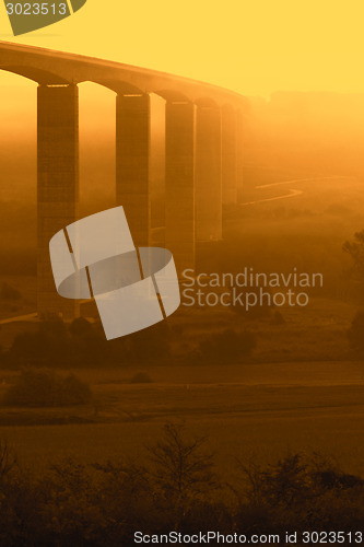 Image of Large highway viaduct ( Hungary)