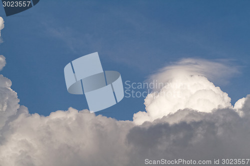 Image of Sky with clouds