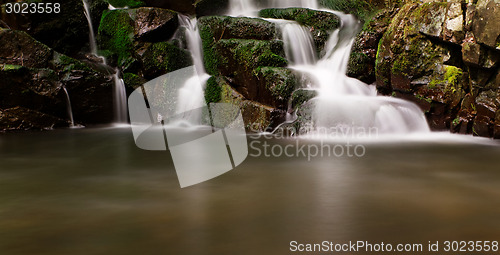 Image of Beautiful waterfall