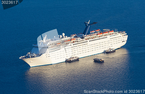 Image of Luxury cruise ship.