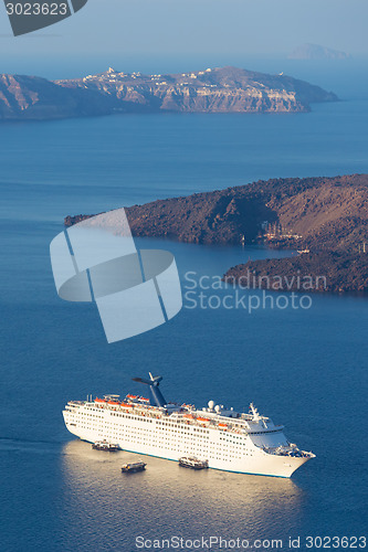 Image of Luxury cruise ship.