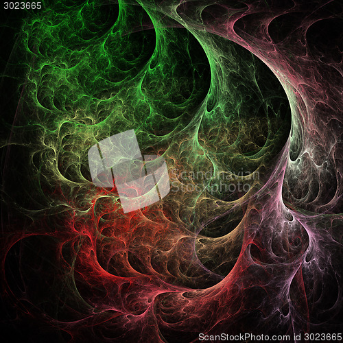 Image of Abstract Art Space Fire