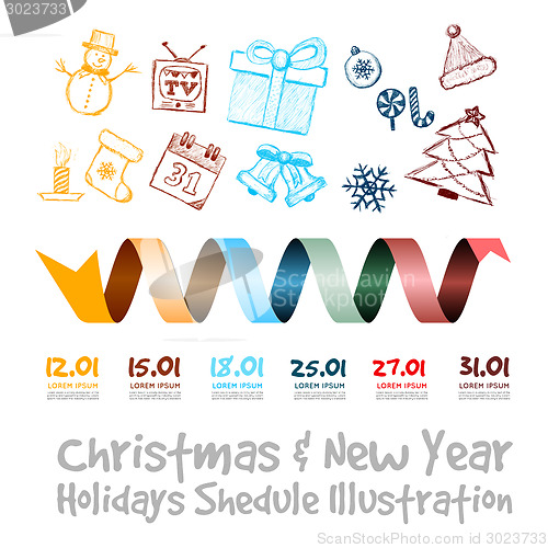 Image of Christmas infographics