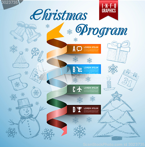 Image of Christmas infographics