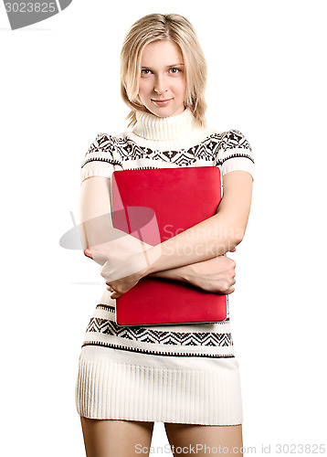 Image of Woman Waiting For Christmas