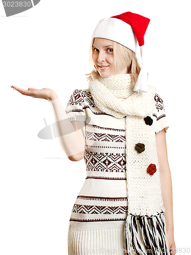 Image of Woman Waiting For Christmas